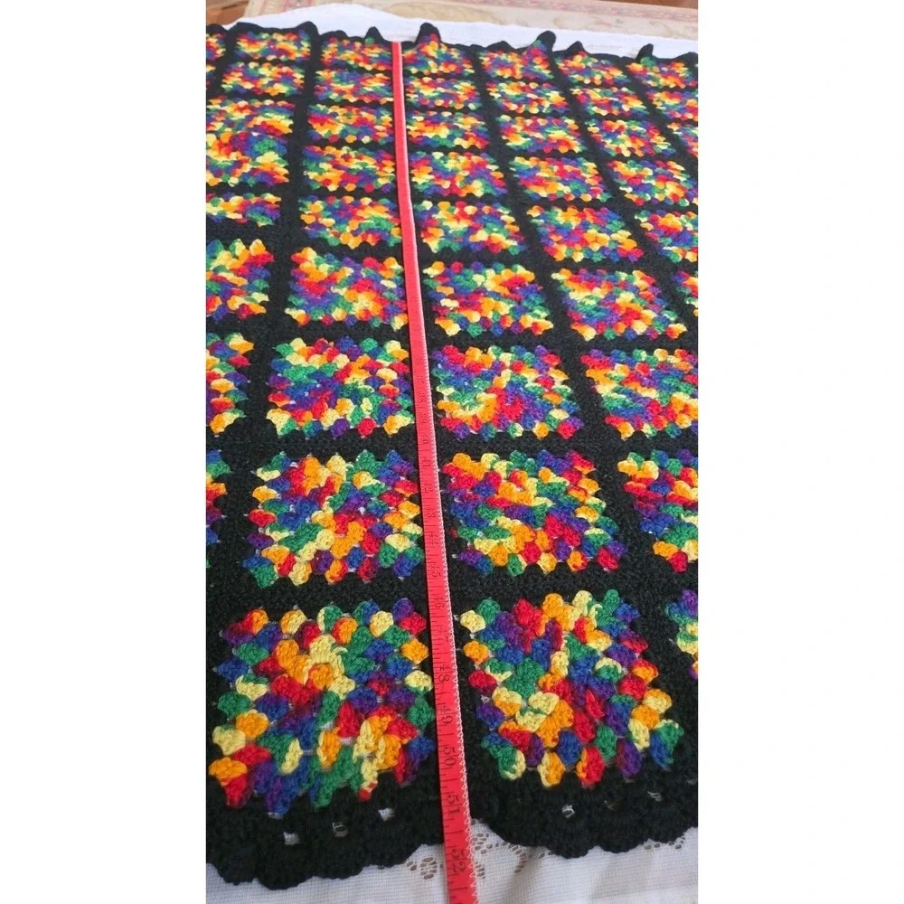 Granny Square Crochet Afghan 52